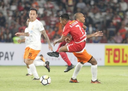 Persija Jakarta Persembahkan Kemenangan atas Borneo FC kepada Wakapolri