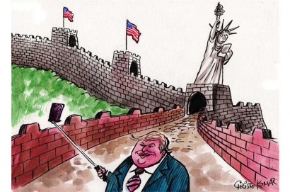 "Great Wall of America" Bakal Sekokoh "Great Wall of China"?