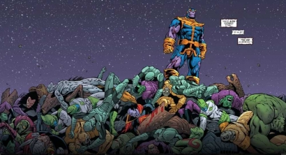"Avangers: Infinity War", Ladang Pembantaian Super Heroes