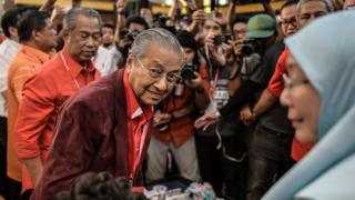 Pemilu Malaysia, Pertarungan Antara "Incumbent" dan Mantan PM