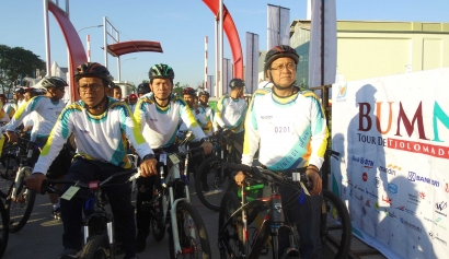 Peringati Hari Jadi ke-20, Kementerian BUMN Selenggarakan Fun Bike