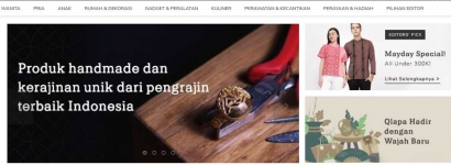 Qlapa.com: Etalase Produk Kerajinan Indonesia