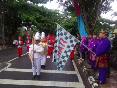 Karnaval Budaya HUT Kota Sungailiat ke 252 Lestarikan Tradisi Daerah