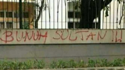 Aksi Vandalisme "Bunuh Sultan" di "May Day" Yogyakarta, Resahkan Warga