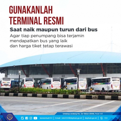 Supir Bus Malam Tidak Butuh Penumpang di Terminal