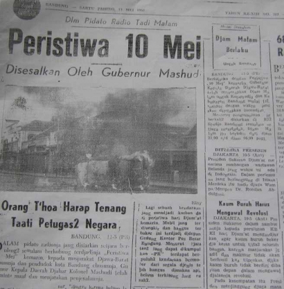 Kerusuhan Rasial 10 Mei 1963, Analisa Awal