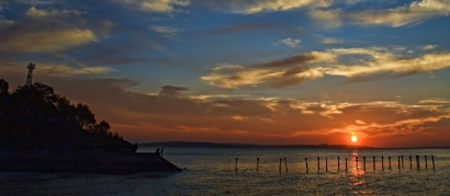 Menikmati "Sunset" Pantai Kopan di Kota Kupang