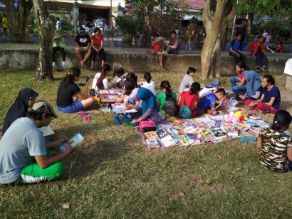 Perspustakaan Keliling GPAN Bali Ramai Dikunjungi Anak Sekolah