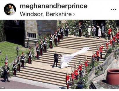 Pernikahan Pangeran Harry dan Meghan seperti Cerita Dongeng