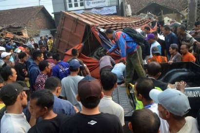Bukan Rem Blong, Ini Hasil Olah TKP soal Dugaan Penyebab Kecelakaan Bumiayu Brebes
