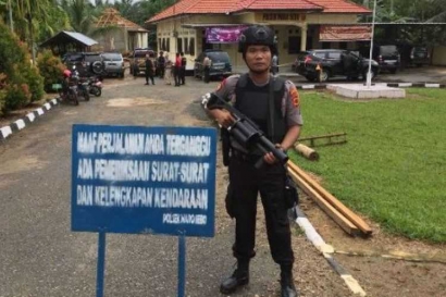 Kantor Polsek Maro Sebo Jambi Diserang, Pelaku Sudah Ditangkap