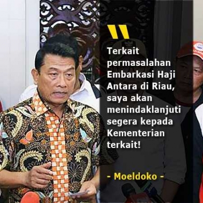 Moeldoko akan Sambangi Kemenag Terkait Embarkasi Haji Antara Riau