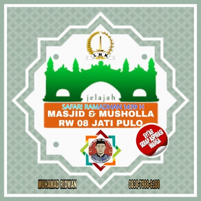 Serap Aspirasi Warga, LMK 08 Jati Pulo Lakukan Safari Ramadhan 1439 H