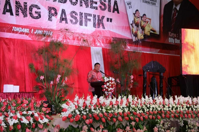 Peringati Hari Lahir Pancasila, Gubernur Sulut, Olly Luncurkan Buku "Mengawal Indonesia di Gerbang Pasifik"