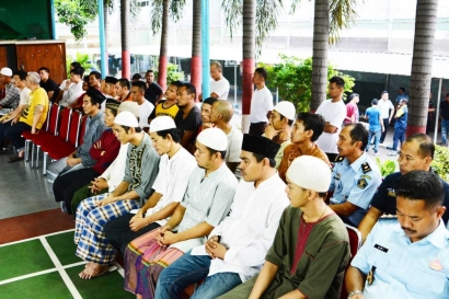 Komunitas Kasih Tuhan Bukber dengan Ribuan Warga Binaan Lapas Cipinang