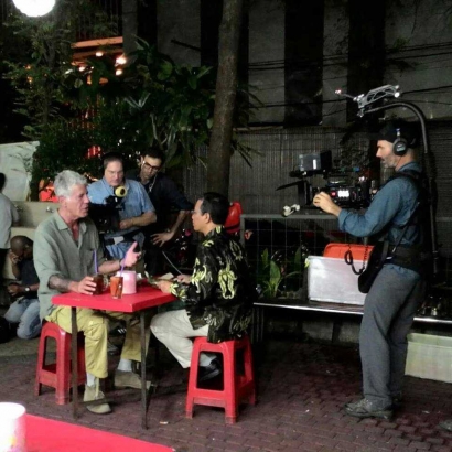 Anthony Bourdain Pernah Syuting Kuliner di Jakarta Sebelum Meninggal