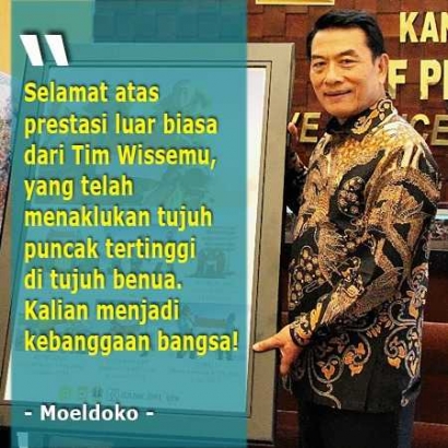 Moeldoko Apresiasi Keberhasilan Tim Wissemu Indonesia