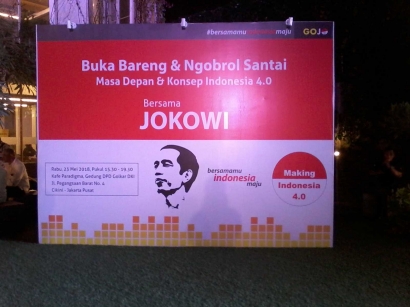 Bukber dan Ngobrol Santai Bareng Jokowi