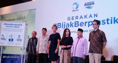 Danone-AQUA Mengundang Masyarakat Indonesia Dukung Gerakan #BijakBerplastik