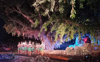 Pagelaran Spektakuler "Bakdan Ning Sala: Goa Kiskendo"