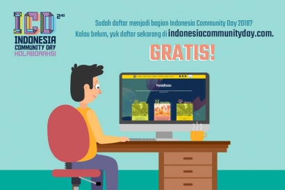 Ayo Daftarkan Diri Anda di Indonesia Community Day 2018!