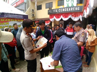 Polsek Cengkareng Adakan Sarapan bersama dan Layanan SKCK Gratis dalam Rangka HUT Bhayangkara ke-72