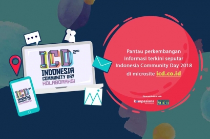 Telusuri Microsite Indonesia Community Day 2018, Agar Tak Ketinggalan Informasi Terkininya!