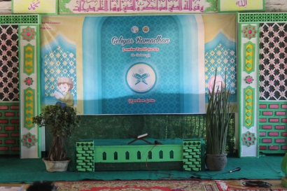Perlombaan Tartil Al Quran antar TPQ se-Salamrojo di Kabupaten Nganjuk
