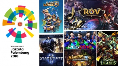 "Electronic Sports" akan Dimainkan di Asian Games 2018