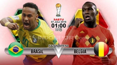 Brasil Kontra Belgia, Laga Penting Menuju Tangga Juara