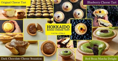 Sensasi Mewah Durian dalam Hokkaido Baked Cheese Tart
