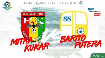Barito Putera vs Mitra Kukar, Drama Terbaik Pekan 14 Liga 1 2018
