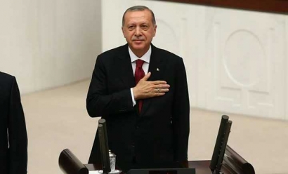 Erdogan Dilantik Sebagai Presiden