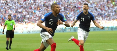 Prancis Favorit Juara Piala Dunia 2018, Berapa Peluangnya?