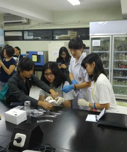 Perkenalkan Aplikasi Bioteknologi dalam Forensik High School Summer Program 2018