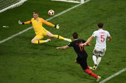 Kalahkan Inggris, Kroasia Melangkah ke Final Piala Dunia 2018