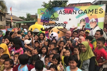 Menangkap Spirit Asian Games 2018 ala Kampung di Kota Palembang