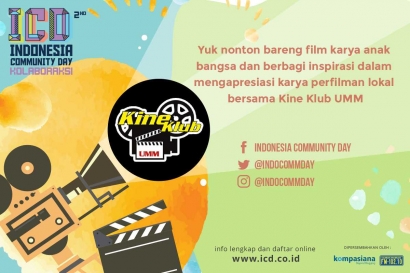 Bangkitkan Perfilman Lokal bersama Kine Klub UMM di ICD 2018!