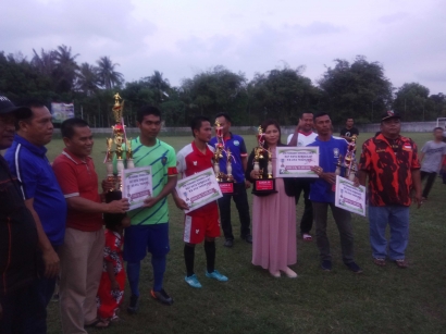 Pol PP Bangka Juara Kompetisi Sepakbola HUT Sungailliat