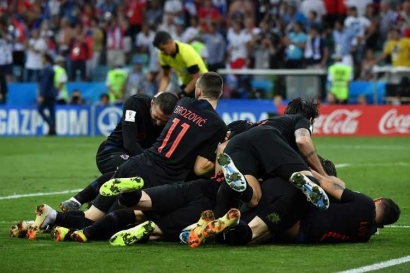 6 Langkah Kroasia ke Final Piala Dunia 2018