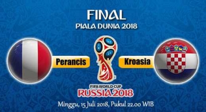 Final Piala Dunia 2018, Siapa Jadi Juara?