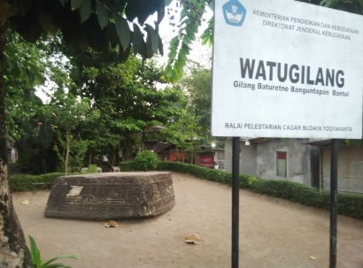 Ada Situs Watu Gilang di Baturetno