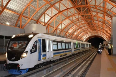 LRT Palembang Mulai Beroperasi, Kenapa Masyarakat Umum Belum Diizinkan Menggunakannya?