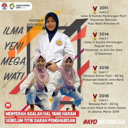 Semangat Pantang Menyerah dari Ilma Yeni Megawati demi Medali Emas Pertama