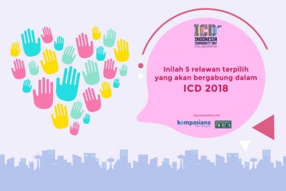 5 Relawan Terpilih yang Bergabung dalam ICD 2018!