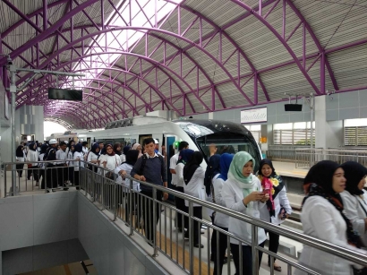 Euforia Uji Coba LRT Palembang, Sebuah Tantangan Sekaligus Peluang Positifkah?