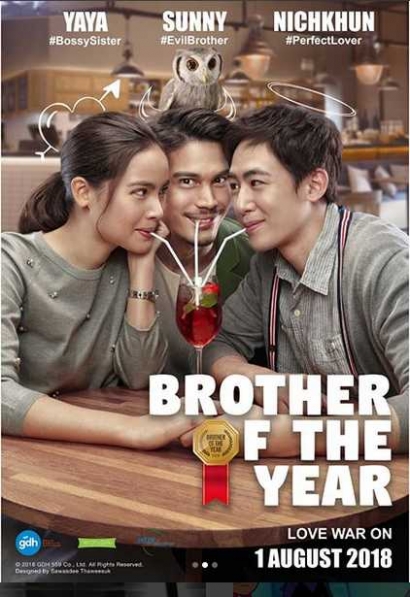 Love and Hate Relationship yang Menyentuh Dalam Film Brother of The Year