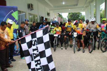 Jelajah Sepeda Nusantara, Soppeng Marakkan Asean Games
