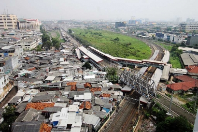 Menyoal Tanah Kereta Api di Jakarta Utara