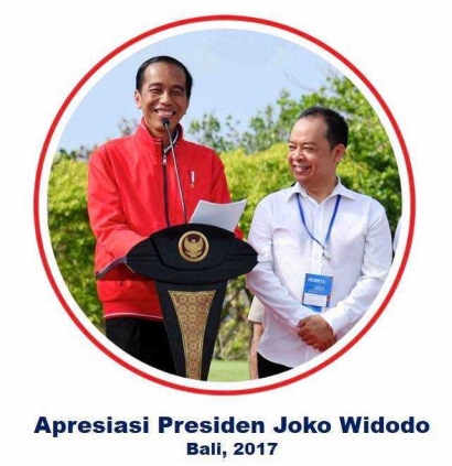 Samuel Tarigan, Rektor ITHB Dilirik Jokowi, Dianugerahi Penghargaan CMO Asia